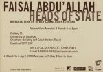 Faisal Abdu' Allah – Heads of State